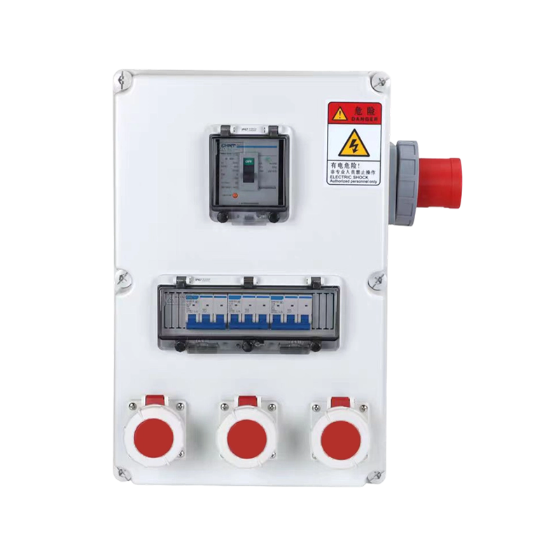 Boîte à douille industrielle étanche IP67 32 A 380 V – Boîtier en acier inoxydable