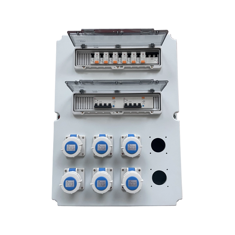 Boîte à douille industrielle étanche IP67 32 A 380 V – Boîtier en acier inoxydable