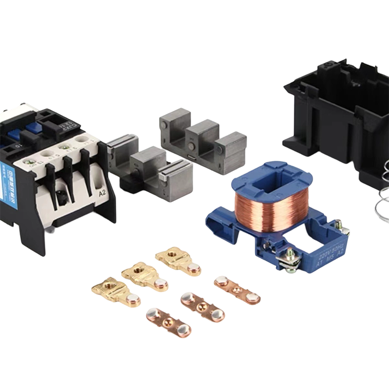 Contacteur magnétique CA 25A 220V – Interrupteur de commande de moteur sur rail DIN